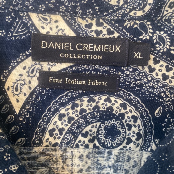 DANIEL CREMIEUX COLLECTION Short sleeve XL LIKE NEW - Picture 2 of 6